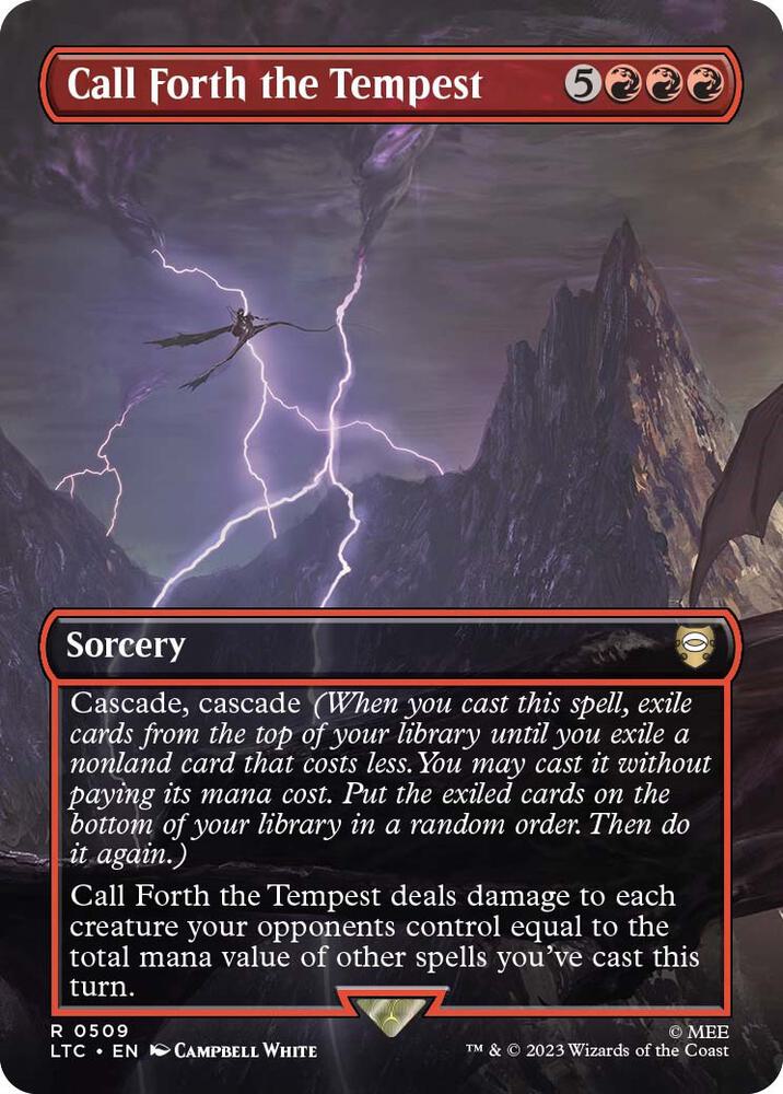 Call Forth the Tempest (Borderless) card image
