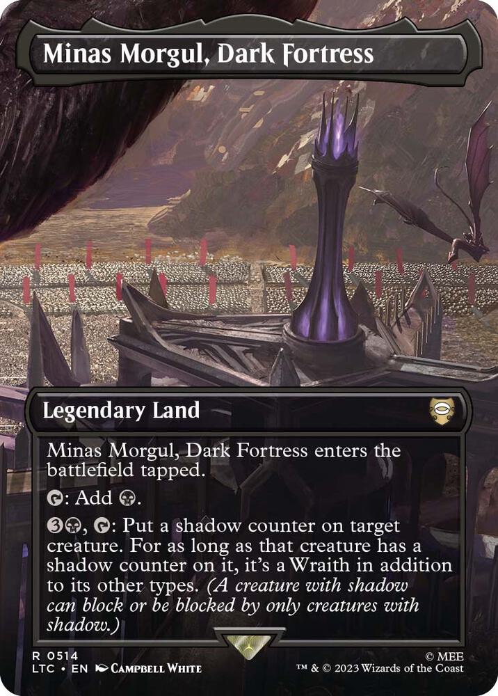 Minas Morgul, Dark Fortress (Borderless) card image