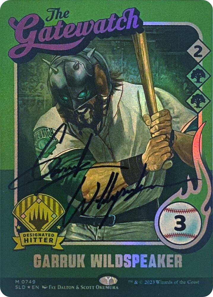 Garruk Wildspeaker (749) (Autographed) card image