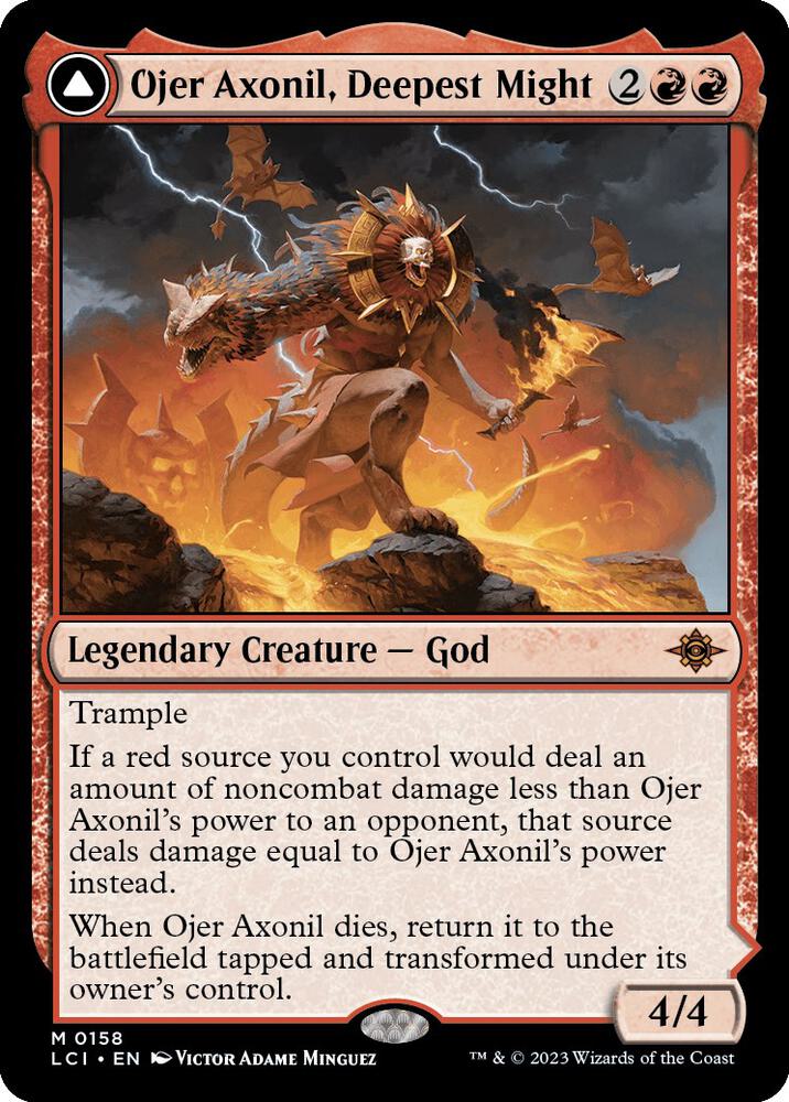 Ojer Axonil, Deepest Might card image