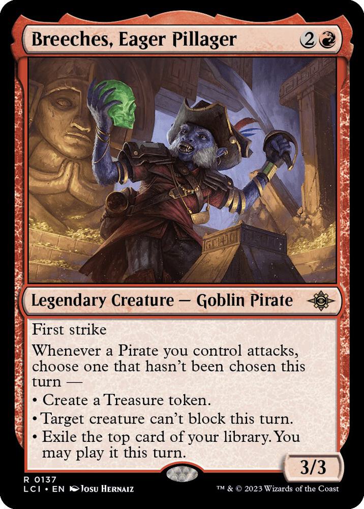 Breeches, Eager Pillager card image