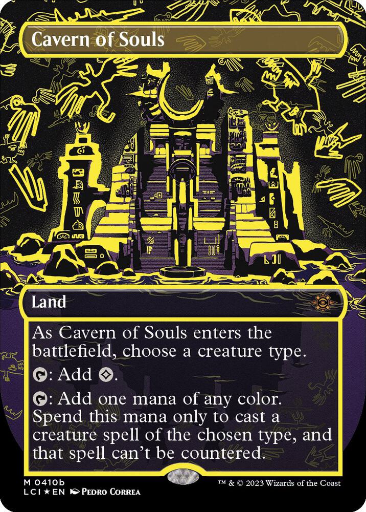 Cavern of Souls (Neon Yellow) card image