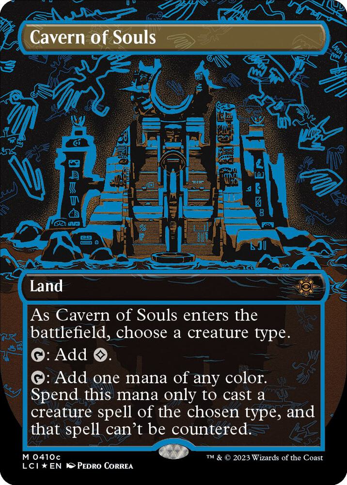 Cavern of Souls (0410c) (Borderless) card image