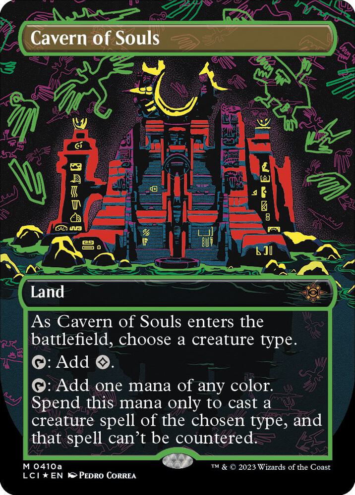 Cavern of Souls (0410a) (Borderless) card image