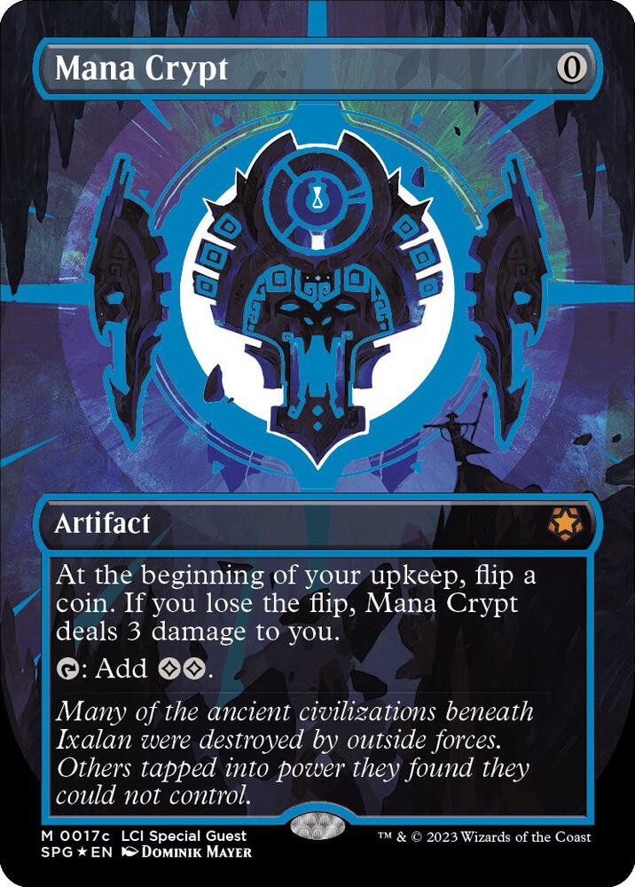 Mana Crypt (0017c) (Borderless) card image