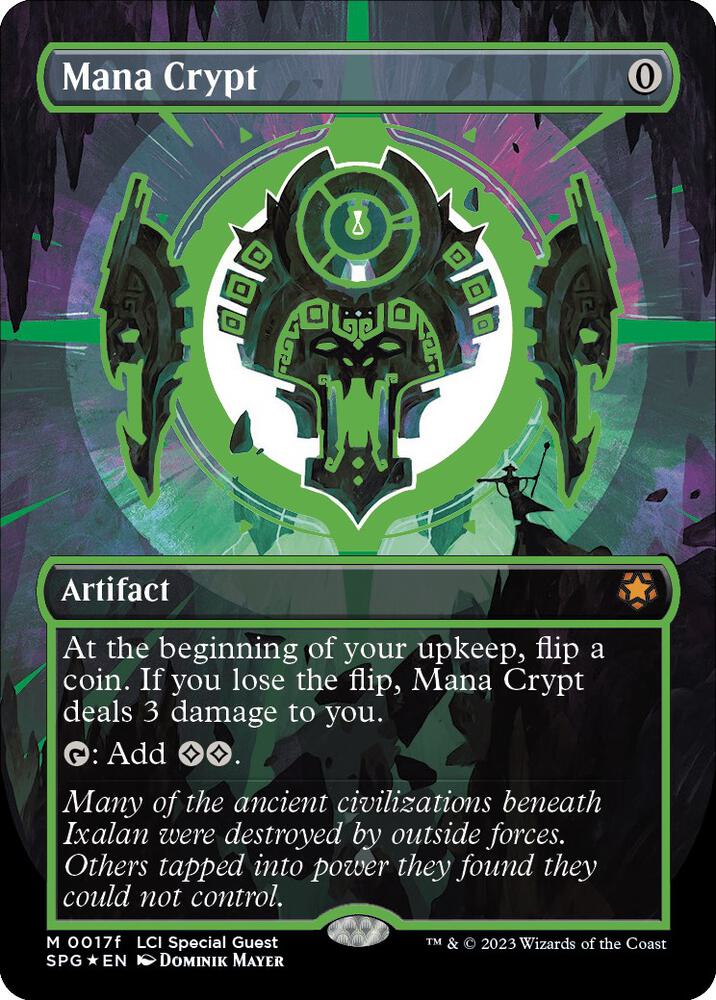Mana Crypt (0017f) (Borderless) card image