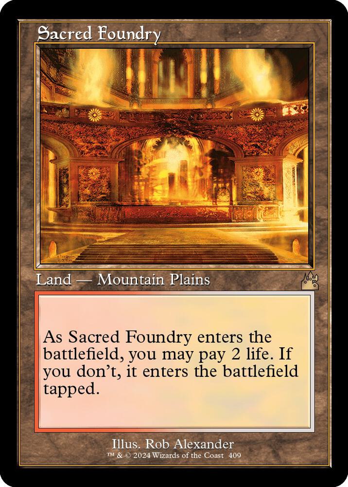 Sacred Foundry (Retro Frame) card image