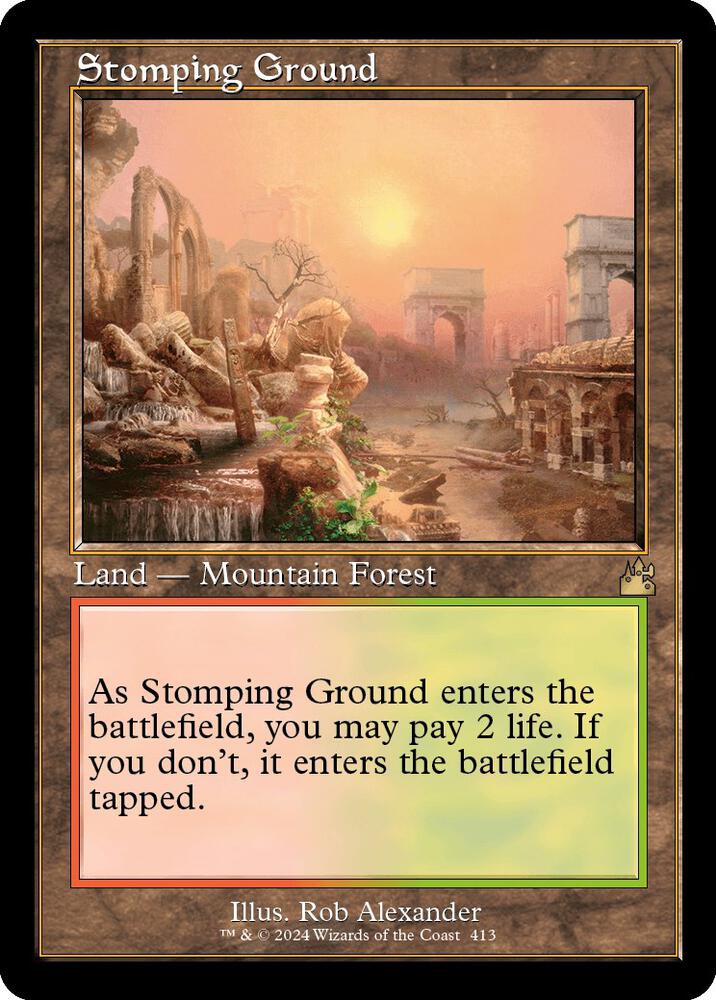 Stomping Ground (Retro Frame) card image