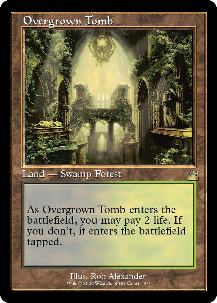 Overgrown Tomb (Retro Frame) card image