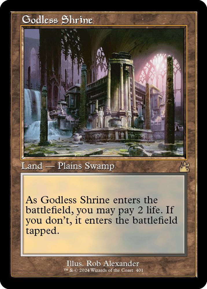 Godless Shrine (Retro Frame) card image