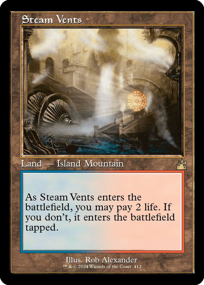 Steam Vents (Retro Frame) card image