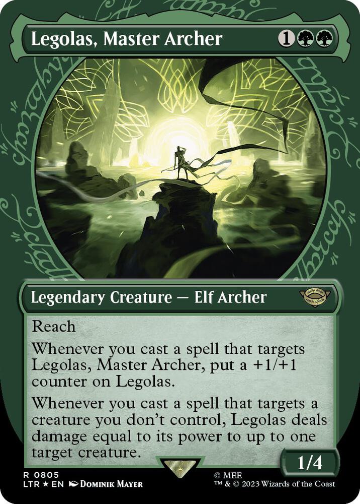 Legolas, Master Archer (Showcase) (Surge Foil) card image
