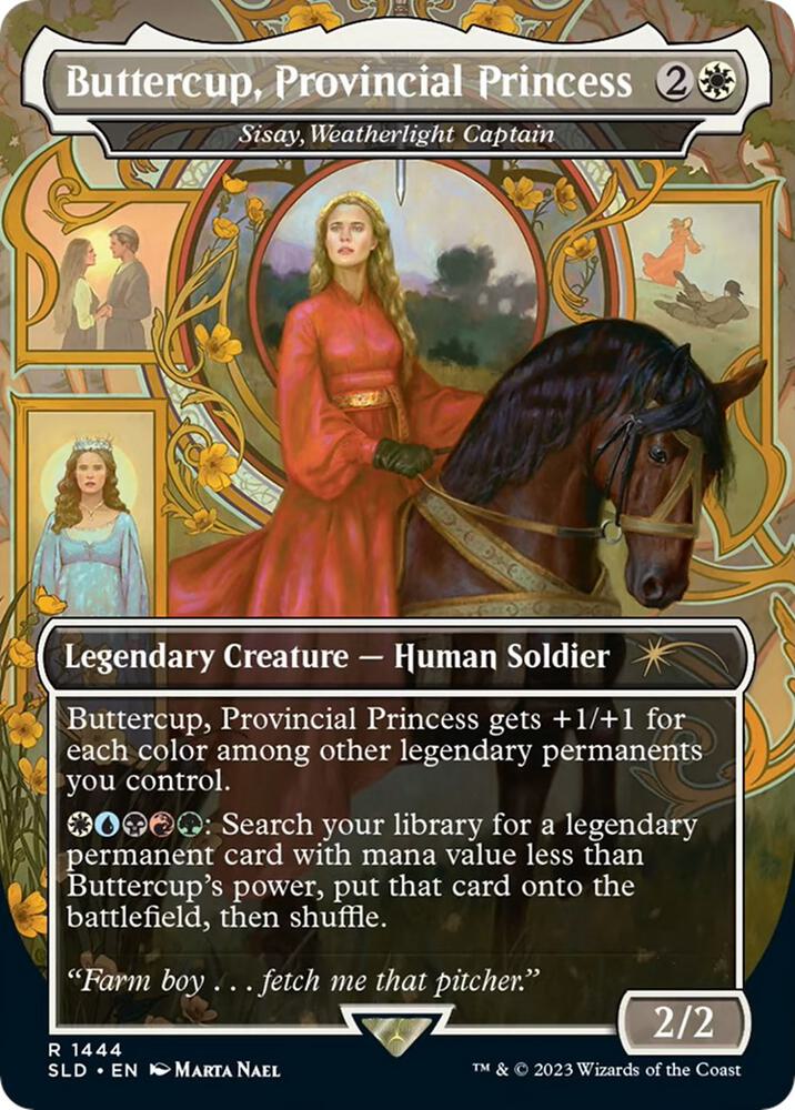 Buttercup, Provincial Princess - Sisay, Weatherlight Captain card image