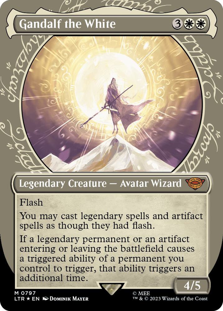 Gandalf the White (Showcase) (Surge Foil) card image