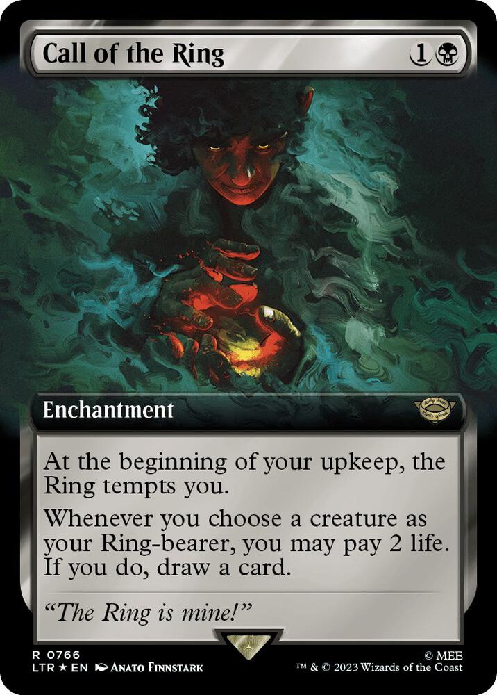 Call of the Ring (Extended Art) (Surge Foil) card image