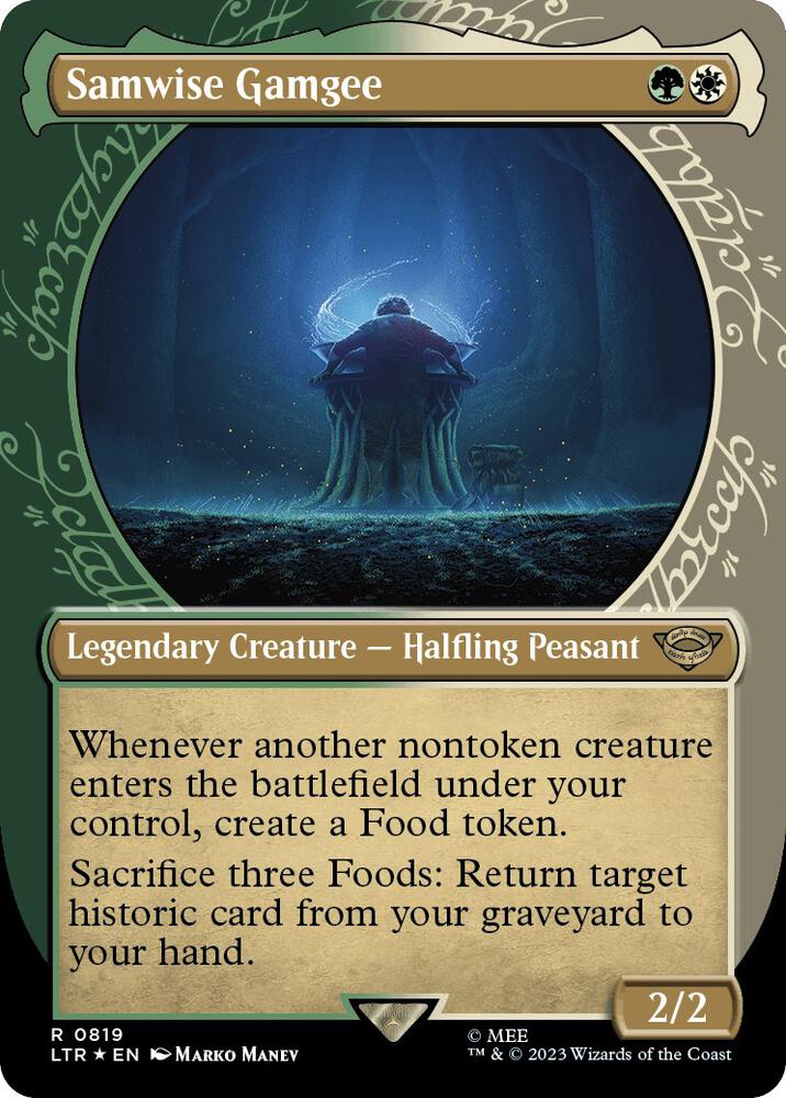 Samwise Gamgee (Showcase) (Surge Foil) card image