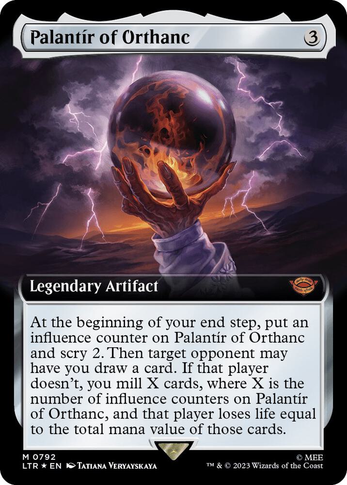 Palantir of Orthanc (Extended Art) (Surge Foil) card image