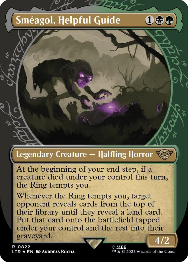 Smeagol, Helpful Guide (Showcase) (Surge Foil) card image