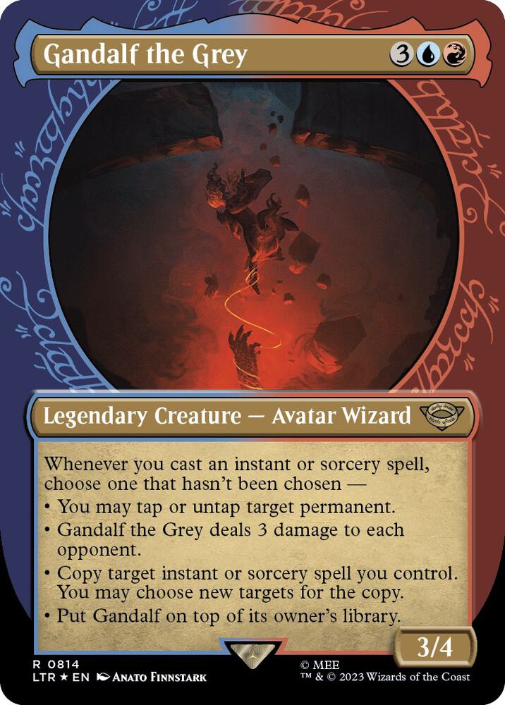 Gandalf the Grey (Showcase) (Surge Foil) card image