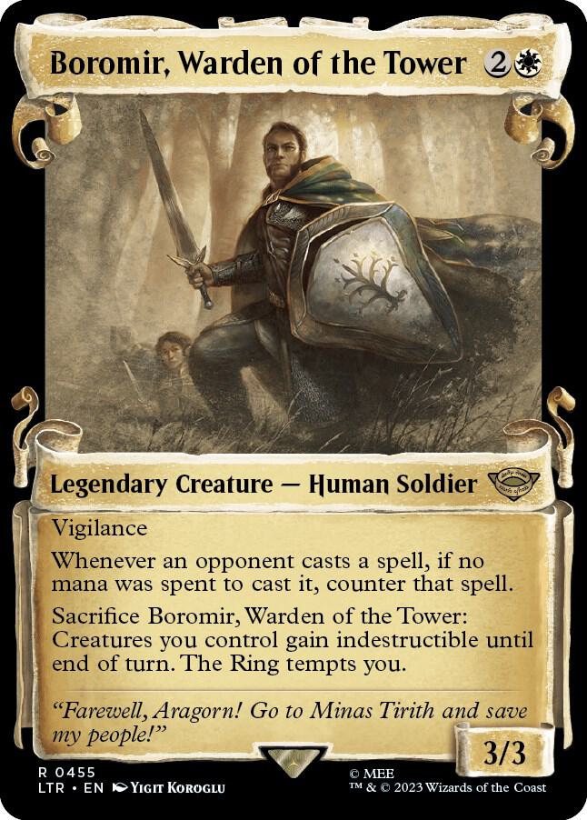 Boromir, Warden of the Tower (Showcase Scrolls) card image