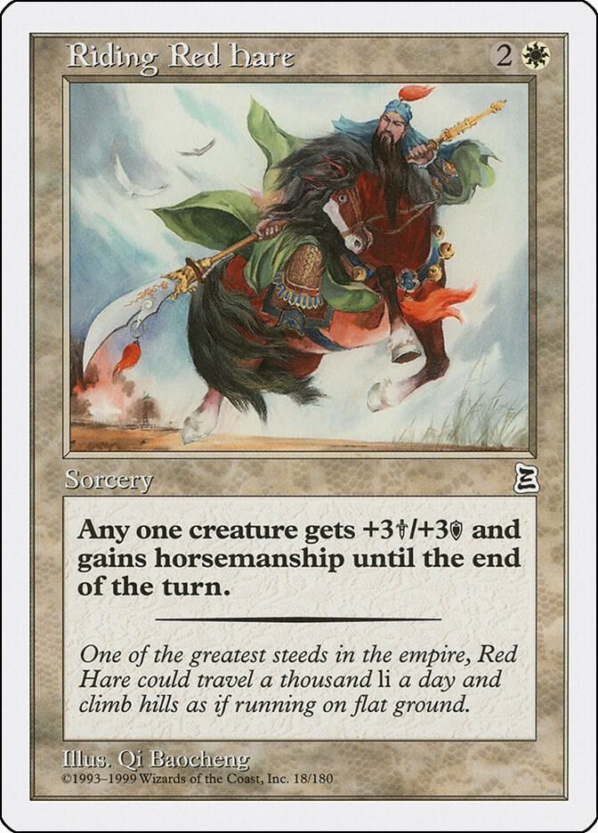 Riding Red Hare card image