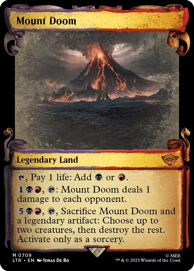 Mount Doom (Showcase Scrolls) card image