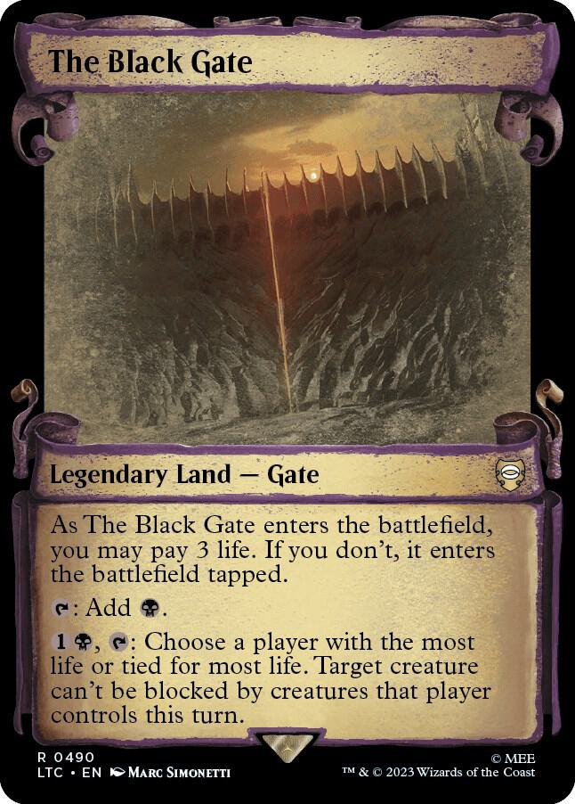 The Black Gate (Showcase Scrolls) card image