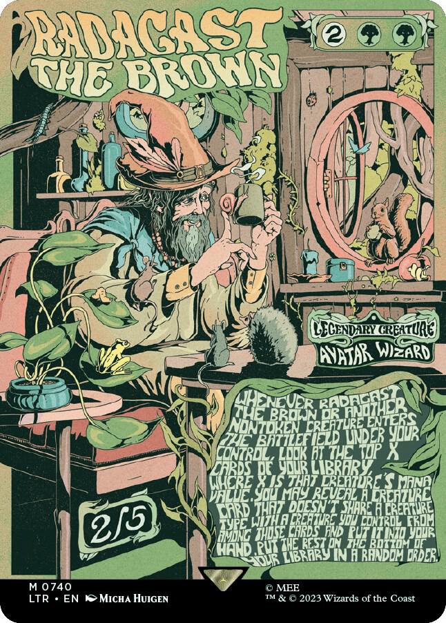 Radagast the Brown (Borderless Poster) card image