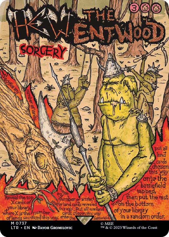 Hew the Entwood (Borderless Poster) card image
