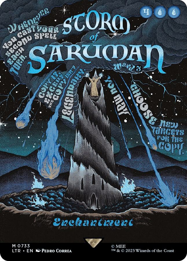 Storm of Saruman (Borderless Poster) card image