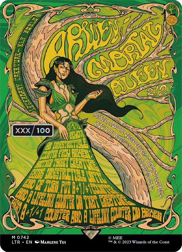 Arwen, Mortal Queen (Borderless Poster) (Serial Numbered) card image