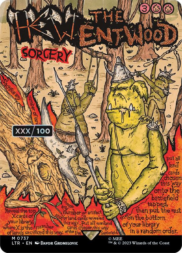 Hew the Entwood (Borderless Poster) (Serial Numbered) card image
