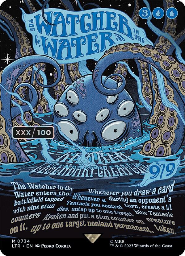 The Watcher in the Water (Borderless Poster) (Serial Numbered) card image