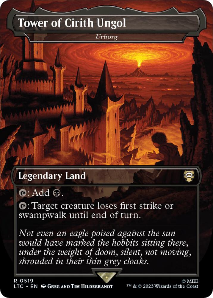 Tower of Cirith Ungol - Urborg (Borderless) card image