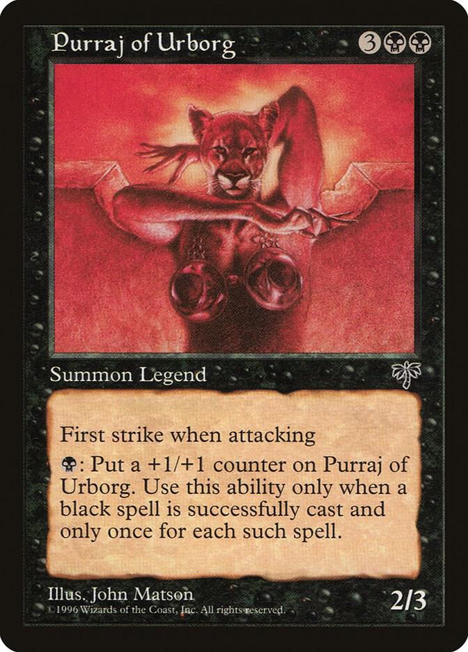 Purraj of Urborg card image