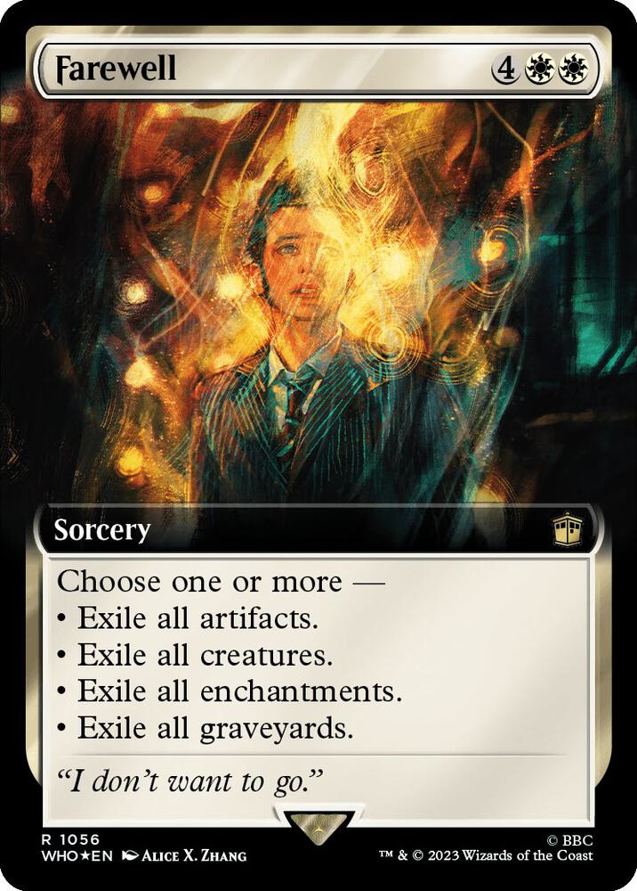 Farewell (Extended Art) (Surge Foil) card image
