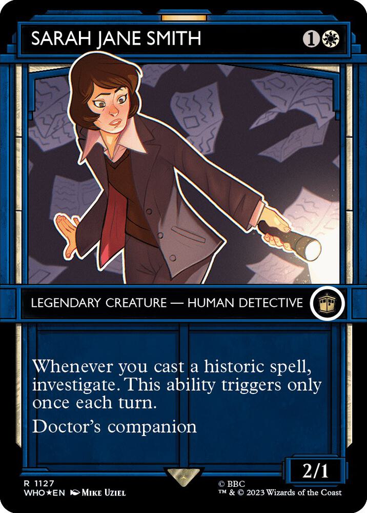 Sarah Jane Smith (Showcase) (Surge Foil) card image