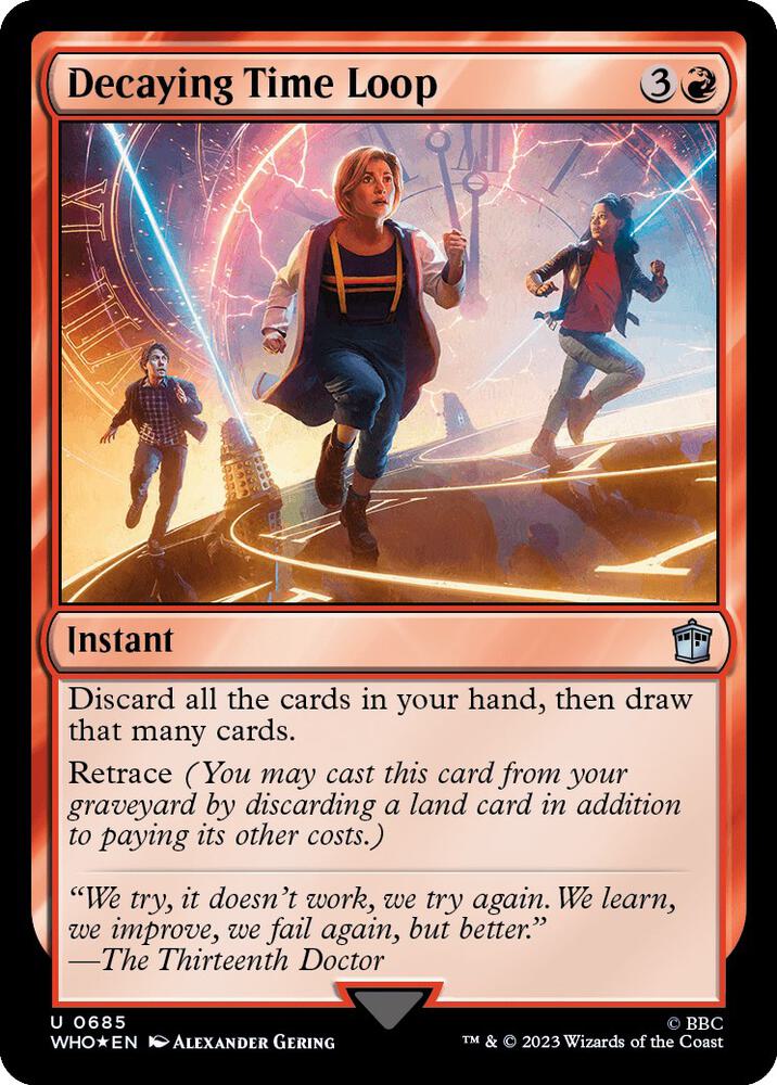 Decaying Time Loop (Surge Foil) card image