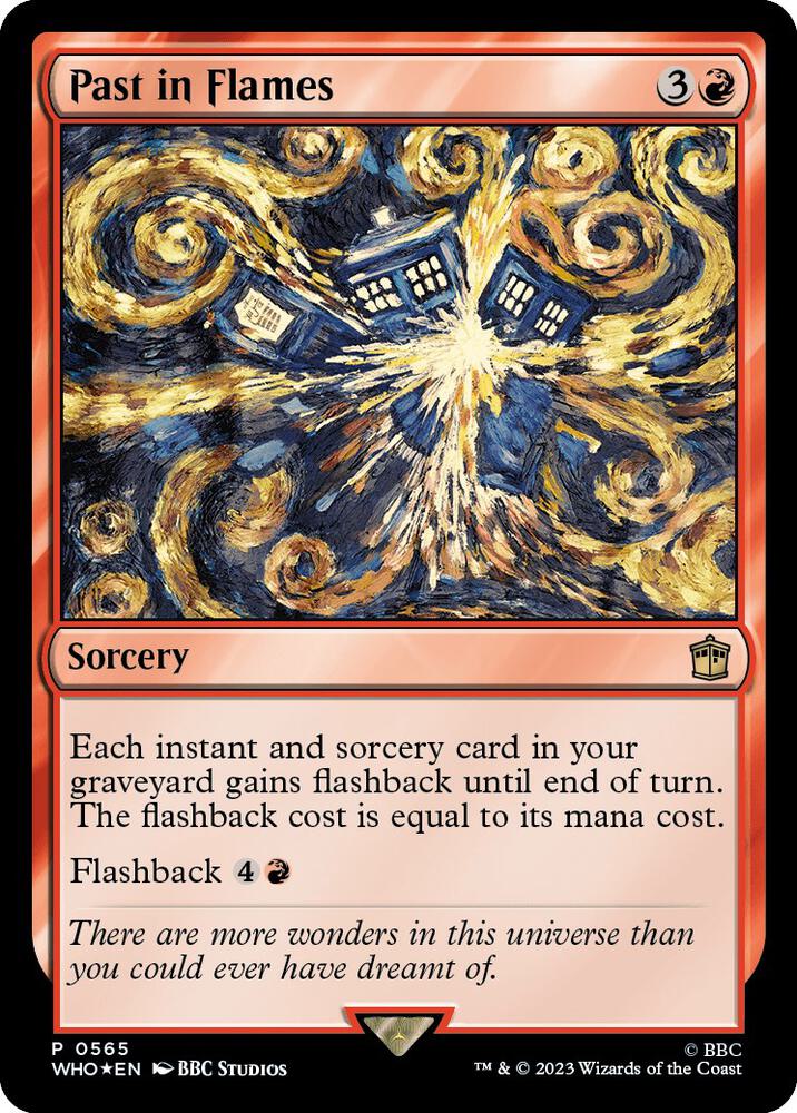 Past in Flames card image