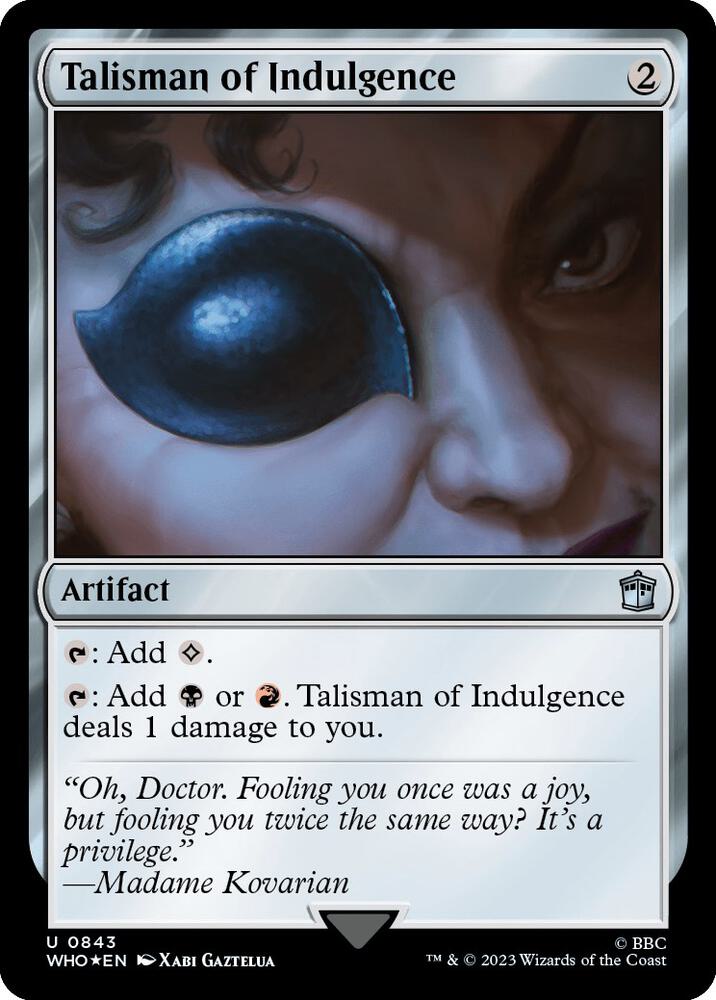 Talisman of Indulgence (Surge Foil) card image