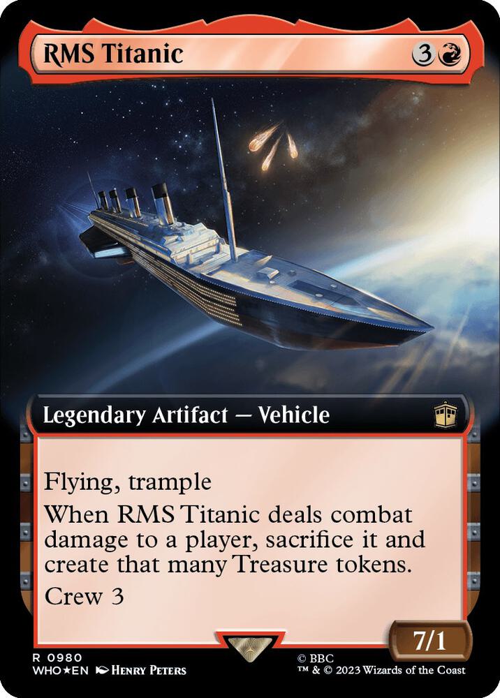 RMS Titanic (Extended Art) (Surge Foil) card image