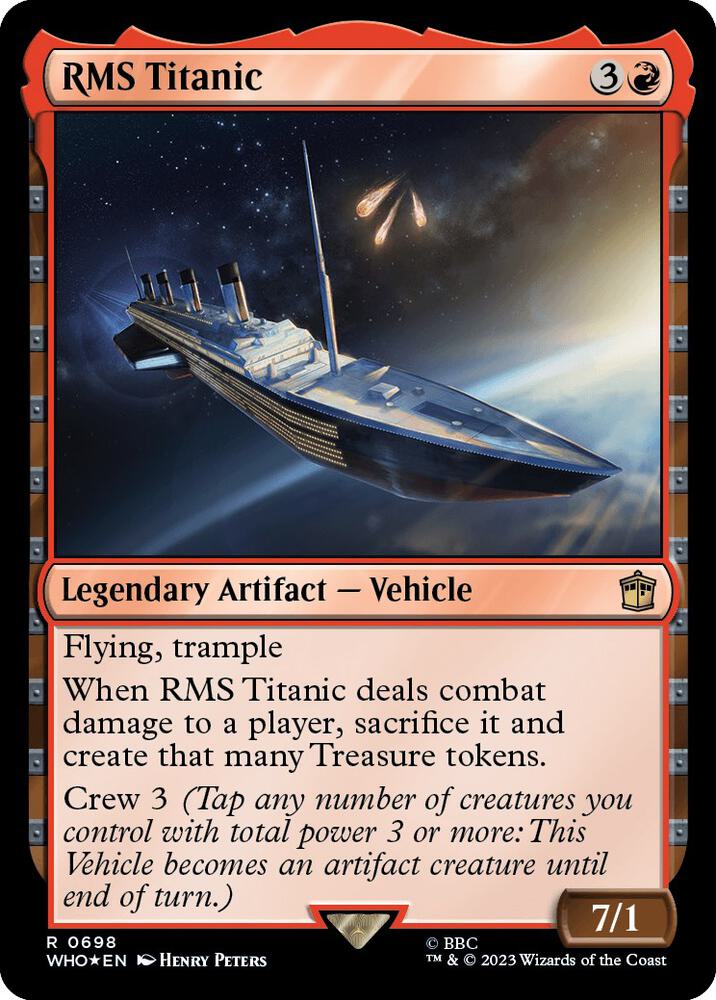 RMS Titanic (Surge Foil) card image