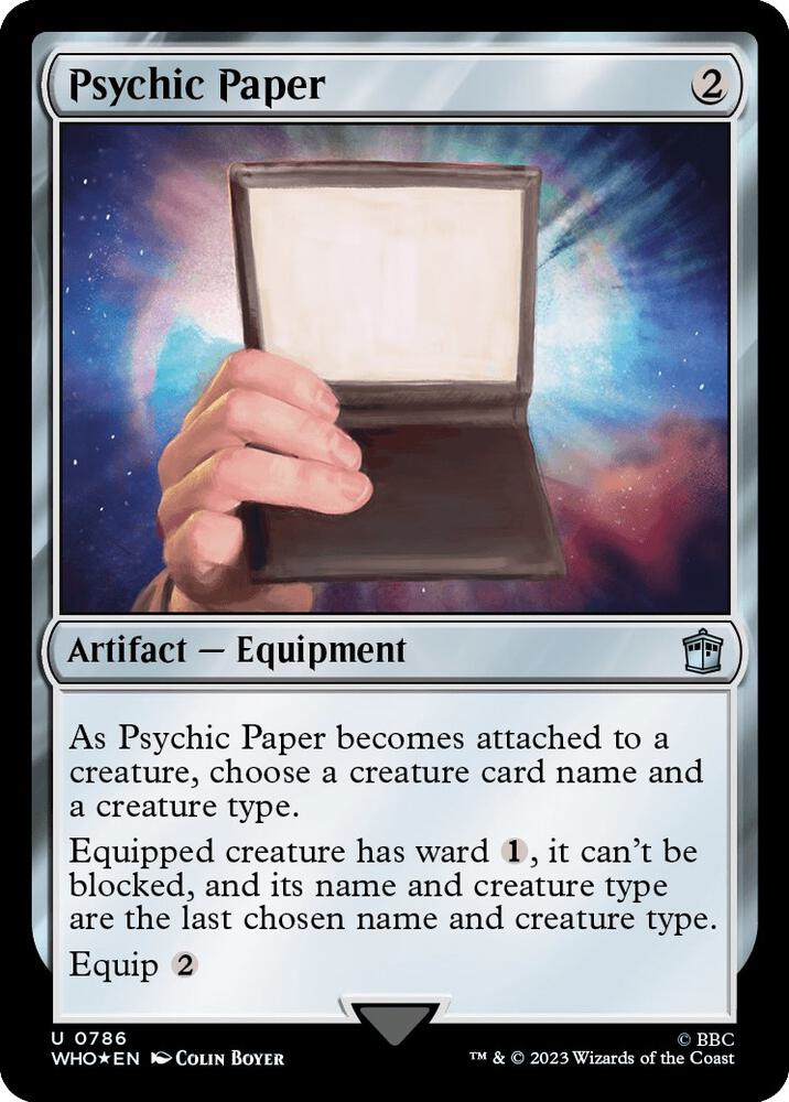 Psychic Paper (Surge Foil) card image