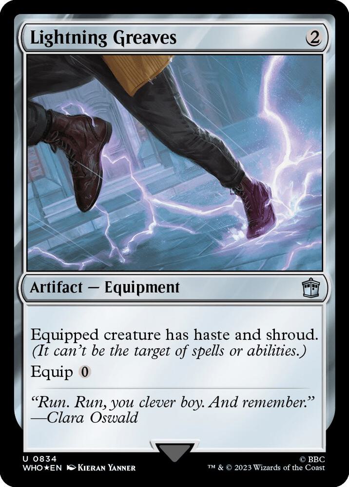 Lightning Greaves (Surge Foil) card image