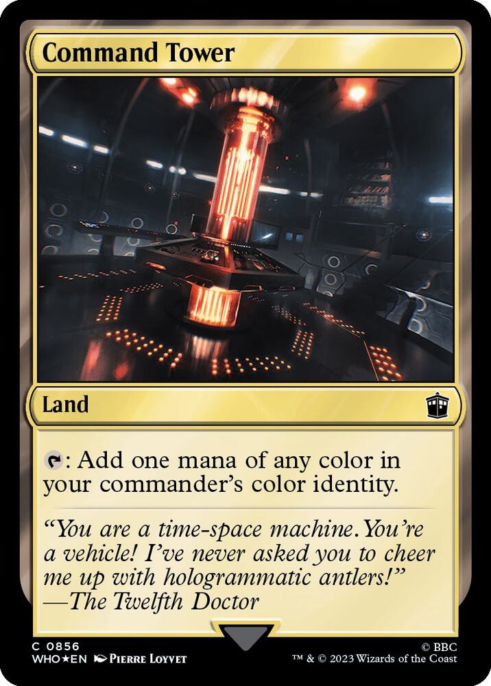 Command Tower (0856) (Surge Foil) card image