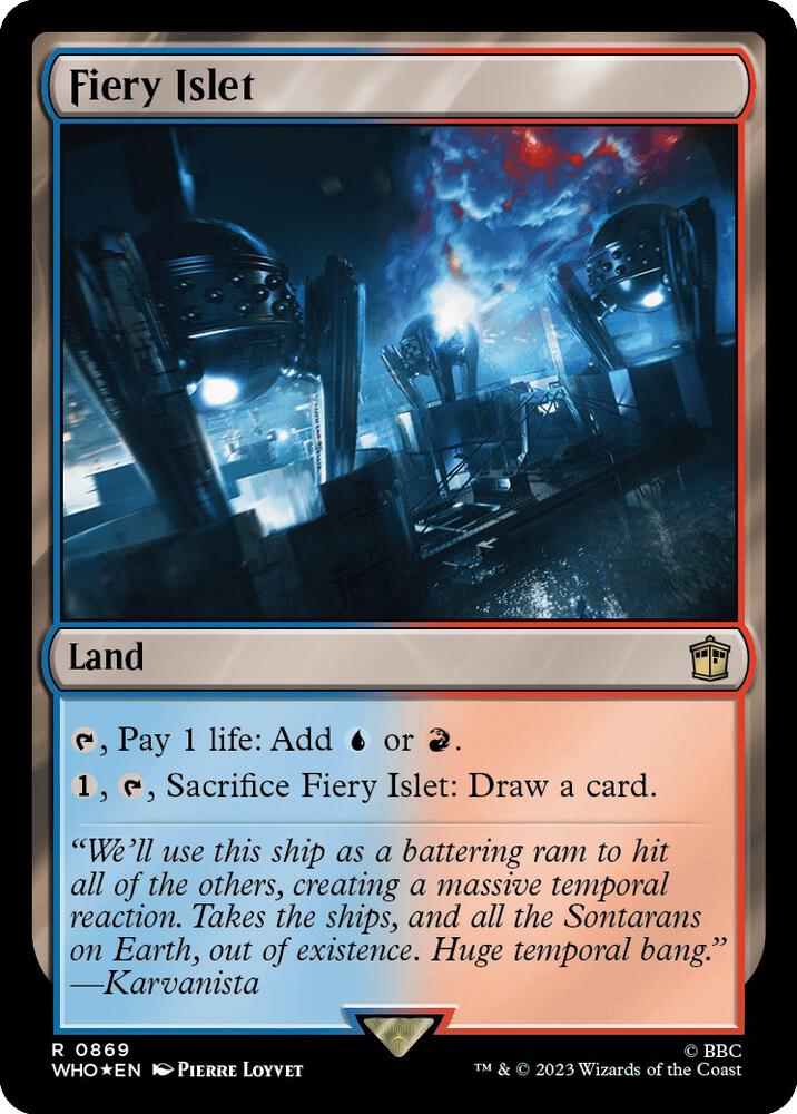 Fiery Islet (Surge Foil) card image
