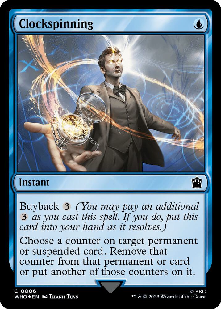 Clockspinning (Surge Foil) card image