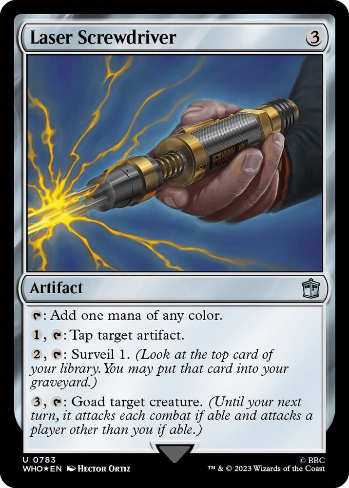 Laser Screwdriver (Surge Foil) card image
