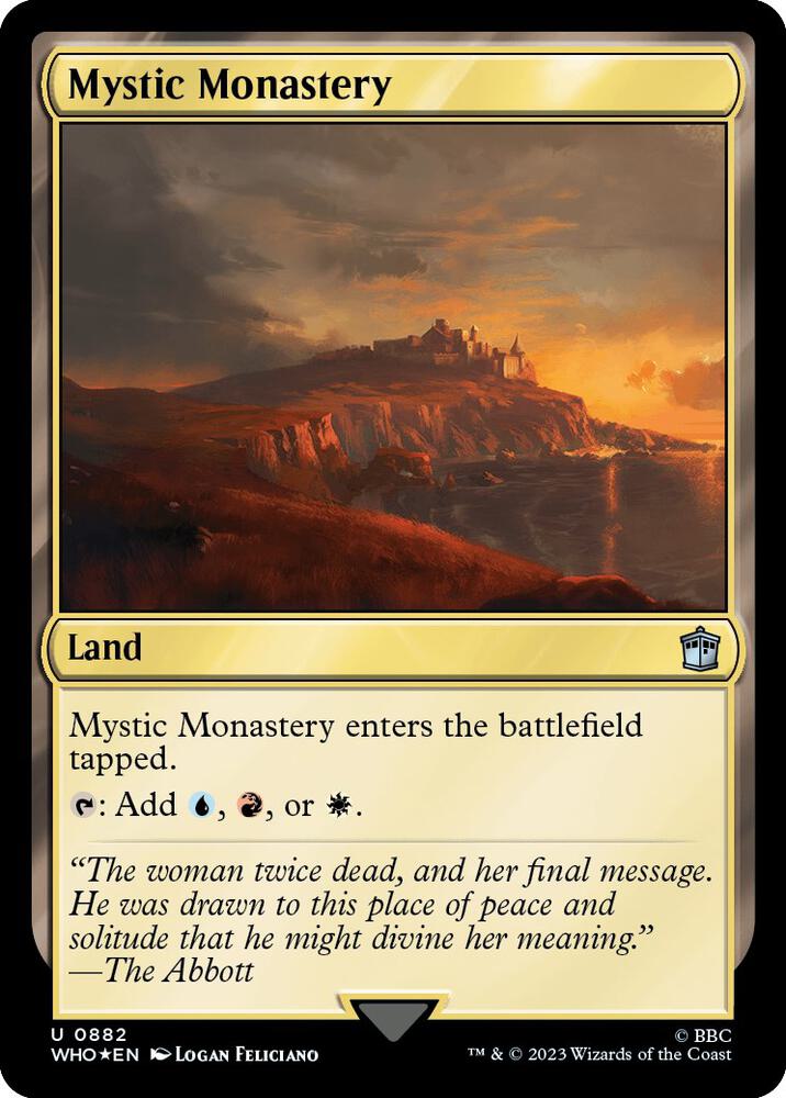 Mystic Monastery (Surge Foil) card image