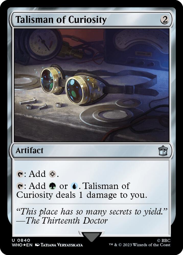 Talisman of Curiosity (Surge Foil) card image
